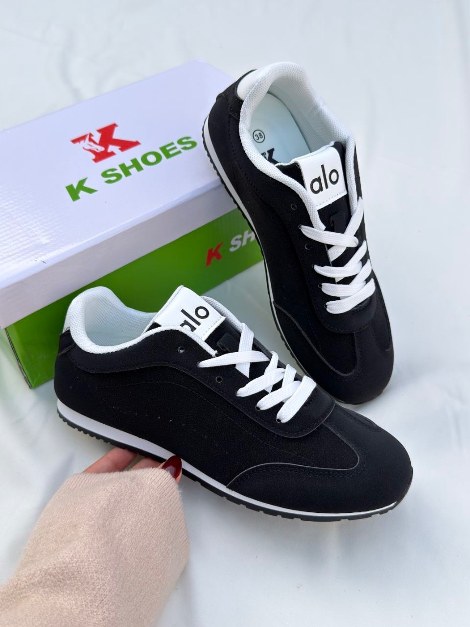 کتونی الو  alo gray shoes کد 8018
